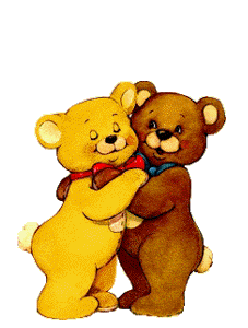Gif animé amour ours amoureux